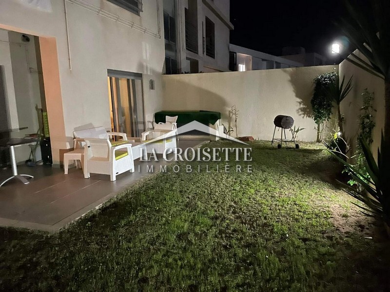 Appartement S+2 avec jardin à Gammarth